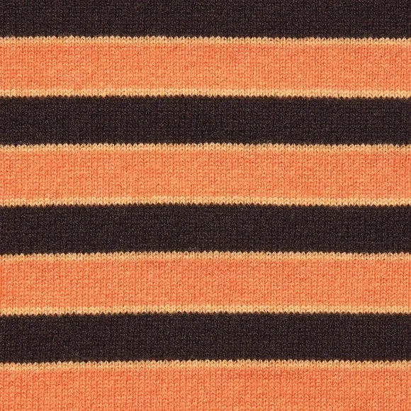 NWT Marni Uniqlo 100% Cashmere Striped Turtleneck Sweater Sz M - Picture 13 of 14